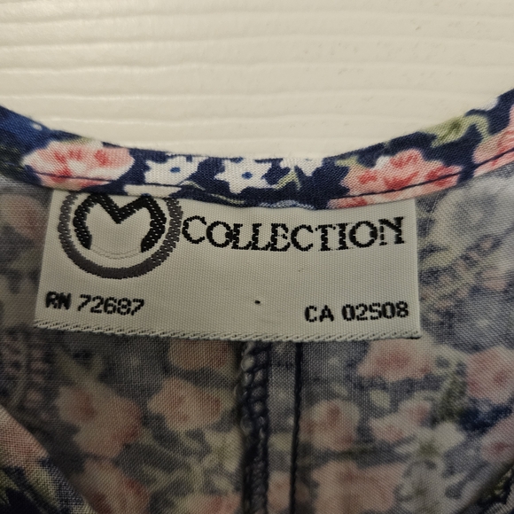 JM Collection Floral Patterned Dress - Picture 5 of 7